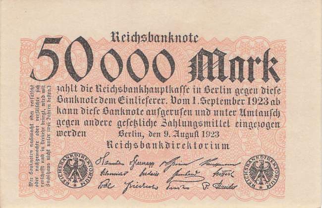 50000 Mark 1923 ro.98